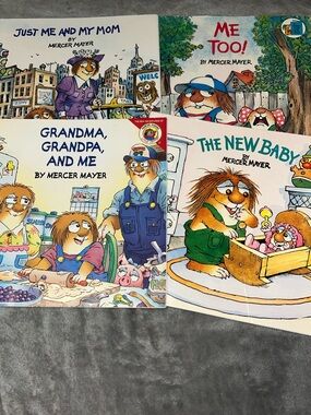 Lot Of 4 Little Critters Paperback Books by Mercer Mayer